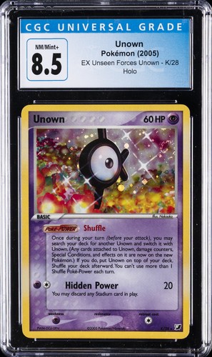 Unown graded CGC 8.5 for sale on eBay