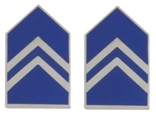 AFJROTC Cadet Officer Rank - Metal Insignia - 1 Pair