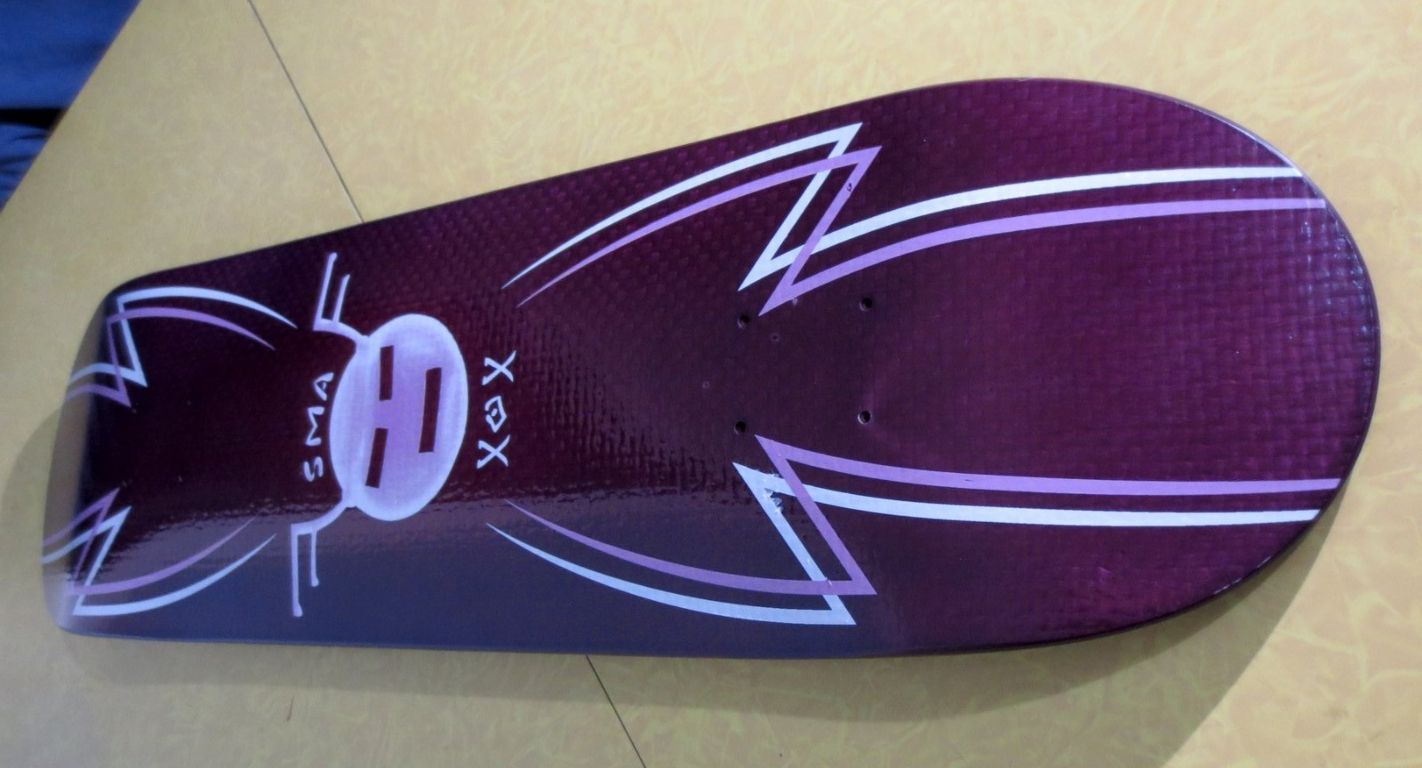 2008 SMA SANTA MONICA AIRLINES 30th Anniv Blackbird FIBERLAM Skateboard Deck NOS