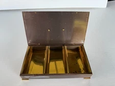 Vintage Park Sherman Cigarette Table Top Case Horse Figurine *f