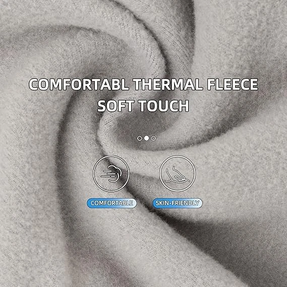 ROCKBROS Máscara de Pasamontañas de Invierno Clima Frío Bufanda A Prueba de Viento Térmico Calentador de Cuello Foto 4 de 4