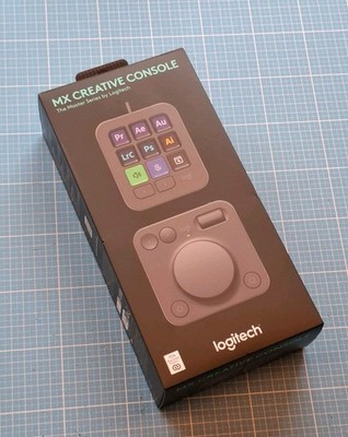 Logitech MX Creative Console   Programmierbares LCD Tastenfeld + Drehregler