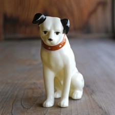 Vintage Japan Nipper the RCA Victor Victrola Dog Plastic Figure 11cm 4.3"