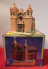 Mervyns California Missioni 1997 San Carlos Borromeo con scatola NO croce senza luci