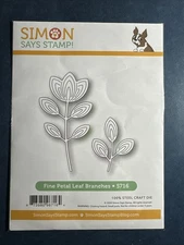 NEW! Simon Says Stamp - EUCALYPTUS LEAVES S661