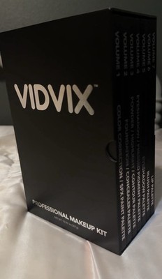 VIDVIX Professional Makeup Kit Complete 7 Volume Set NEW  