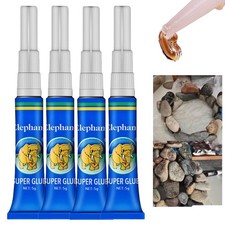 4PCS Aquarium Glue,Reef Glue for Plants Moss Aquascaping,Aquarium Safe G/lue,Fa