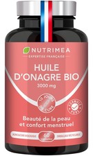 Huile d’Onagre BIO - 1500 mg dont 135 mg de GLA - Pression à Froid