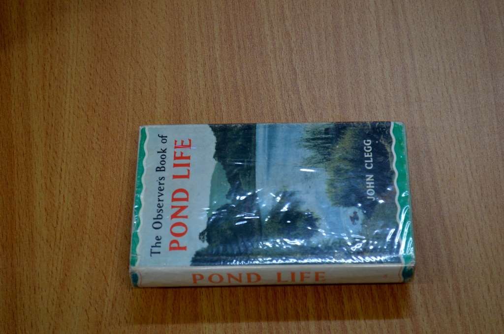 The Observer's Book of Pond Life, John Clegg, Very Good Book