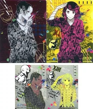 Clear file Uta & Juzo Suzuya A6 clear file set ''Tokyo Ghoul ~Awakening~'' Prize