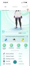 Pokemon Acc Go - 2016 Legacy - 25x Guaranteed Lucky Trades