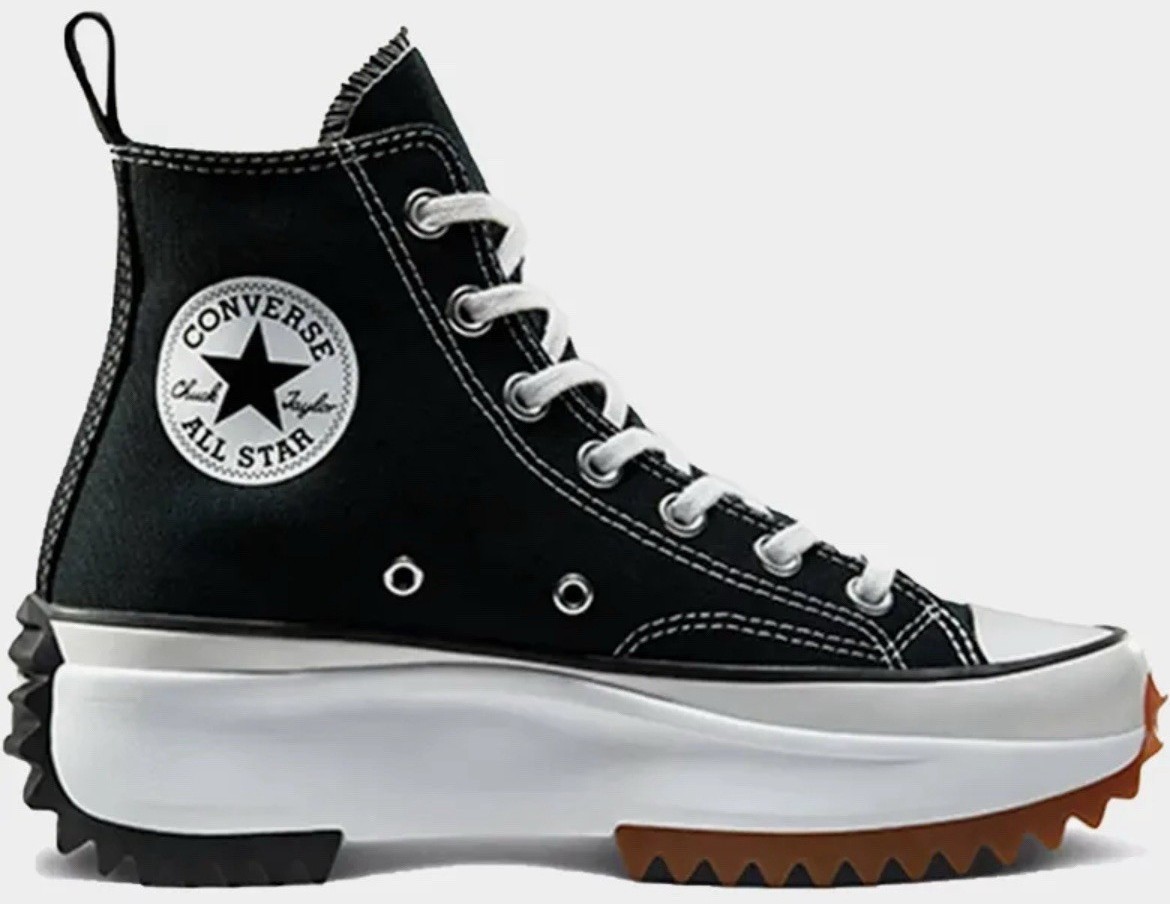Converse Run Star Hike High Top Black for sale | eBay