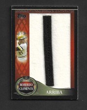 ROBERTO CLEMENTE 2009 Topps Legends Of Game # 21/50 Letter Patch JERSEY # MATCH