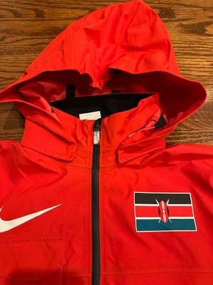 Nike Pro Elite Storm-Fit ADV Kenya Team Issued Hooded Jacket Sz
