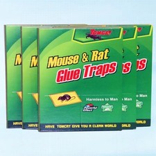 5 Pack Pest Trap Boards, Strong Sticky Trap Pad And Boards For Multi Pests Glu