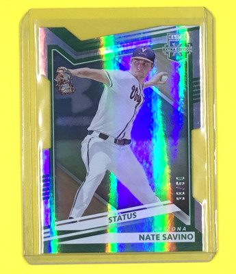 2022 Panini Elite Extra Edition - Nate Savino #82 Status Die-Cut 38/50 (RC)