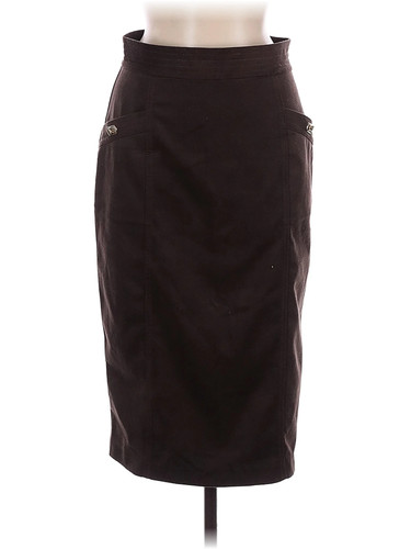 J. McLaughlin Women Brown Casual Skirt 6