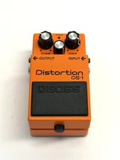 Boss DS-1 Electric Guitar Distortion Effect Pedal -- No Power Cord