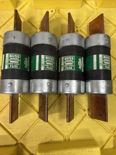 Lot Of 4 Bussman Buss NON-600 NON Cartridge One Time Fuse 600A 250V