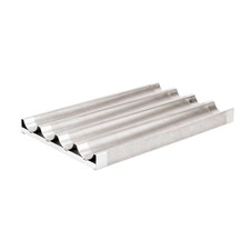 Paderno 4175853 12 5/8" x 20 7/8" Aluminum 4Baguette Pan