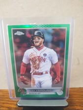 🔥🔥🔥 2022 Topps Chrome - Alex Verdugo #33 Green Refractor /99
