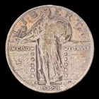 1928 USA. Standing Liberty Quarter. Denver Mint. Silver. KM-145.