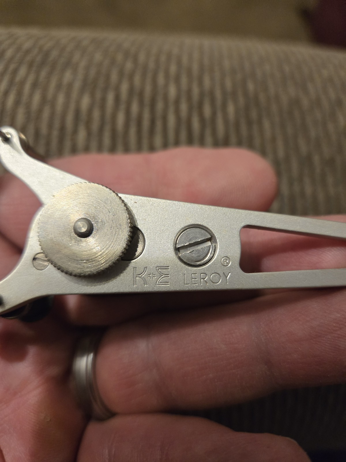 Vintage LeRoy K*E Model 3237-2 Adjustable Scriber For Lettering, Drafting USA 