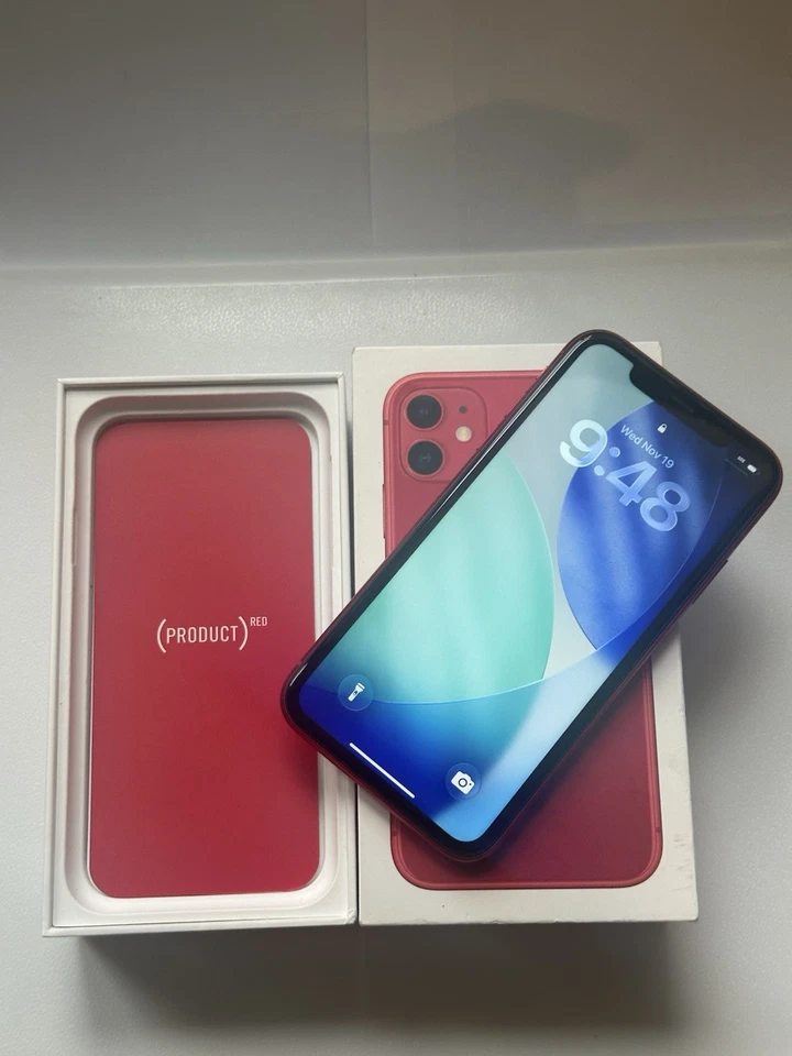 Apple iPhone 11 64GB Unlocked - Product Red - Excellent Condition - Image 2 of 4