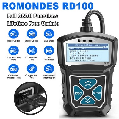 Kfz Code Leser DTC Lookup Check Engine Light Fehler OBD2 Scanner Diagnosegerät