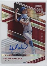 2020 Panini Elite Extra Edition 7/37 Dylan MacLean #122 Auto u6m