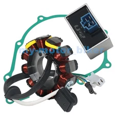 Stator Coil + Voltage Regulator+Gasket for Honda 31120-KWF-941 CBF125M 2009-2010