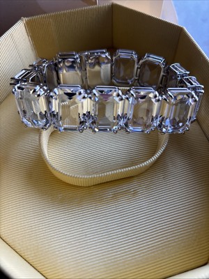 Swarovski Damen Millenia Rhodiniert Achteckschliff Oversized Kristalle 5599192