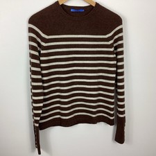 J. McLaughlin Zosia Cashmere Sweater In Stripe Size Small
