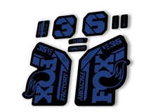 FOX 36 E-Bike Fork Decal Sticker Set 2021 Factory MTB Suspension Graphic D. Blue