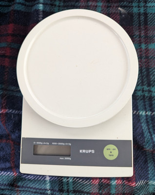 KRUPS Digital Kitchen Scale (Grams)  TYP 840