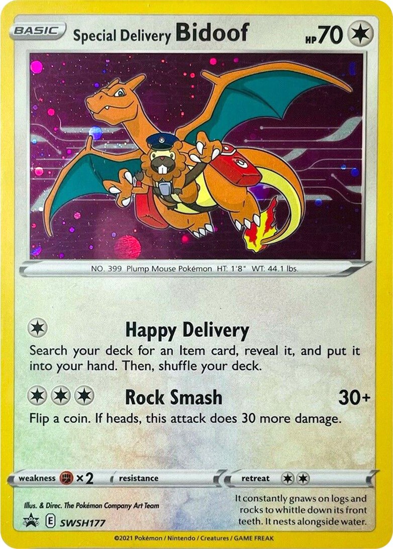Special Delivery Bidoof 未開封 ビッパ プロモ ポケカ Yahoo!オークション - 【希少】 PSA10 ポケモンカード Special