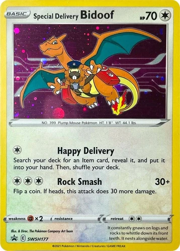 Special Delivery Bidoof SWSH177 SWSH: Sword & Shield Promo Cards
