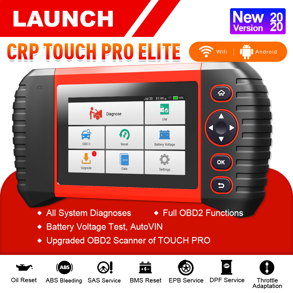 LAUNCH CRP TOUCH PRO ELITE Auto diagnóstico sistema completo Escáner OBD2
