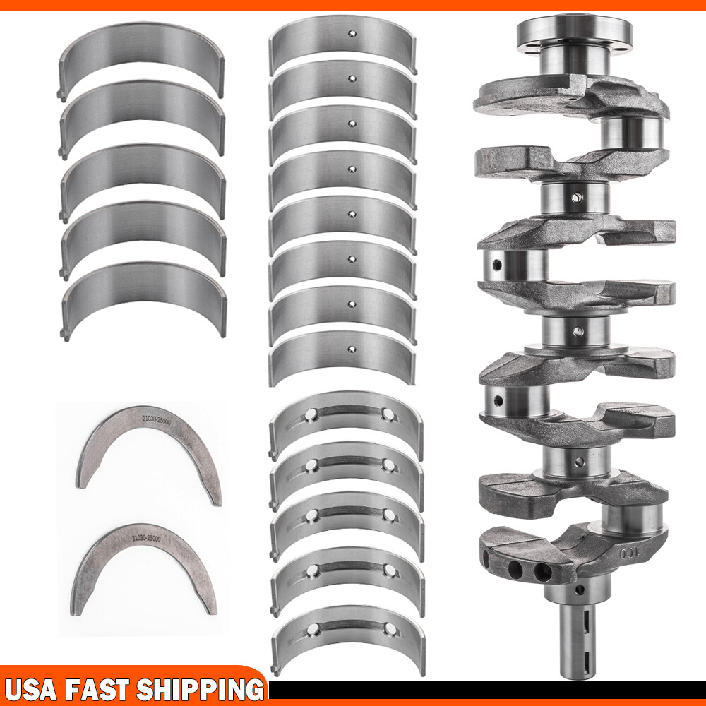 For Hyundai Sonata Kia Optima Sportage 2.4L Engine Crankshaft w/ Bearing Rod kit