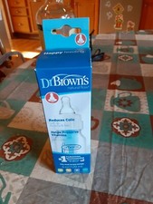 Dr. Browns Natural Flow Reduces colic baby bottle 4 oz New
