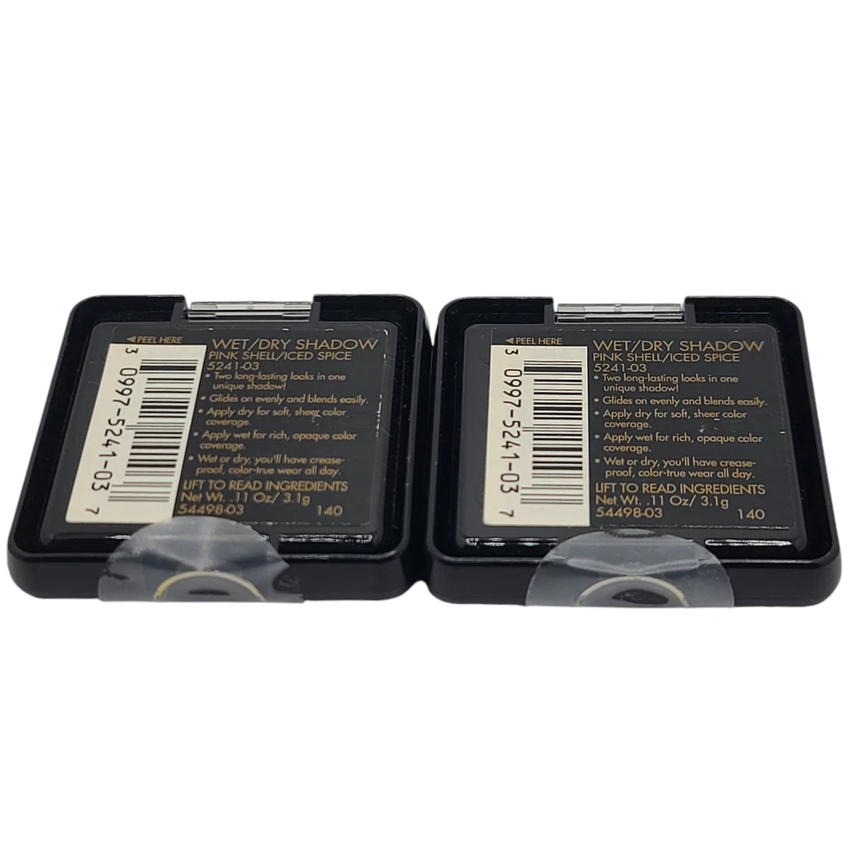 2 Pack Revlon Wet Dry Shadow Pink Shell/Iced Spice - Image 2 of 4