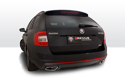REMUS Catback Anlage Skoda Octavia III 5E RS