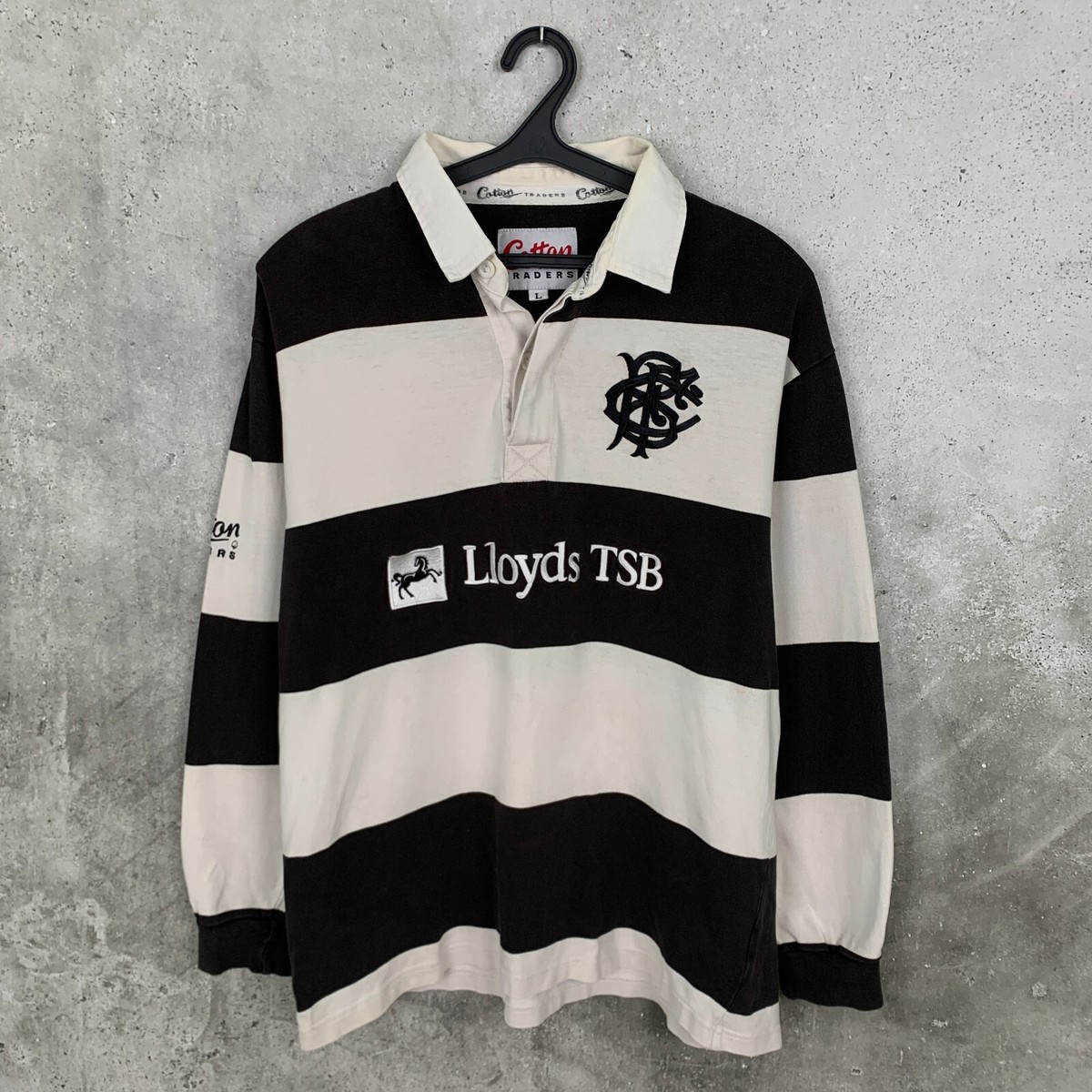 BARBARIANS 2003 RUGBY UNION SHIRT COTTON TRADERS JERSEY SIZE