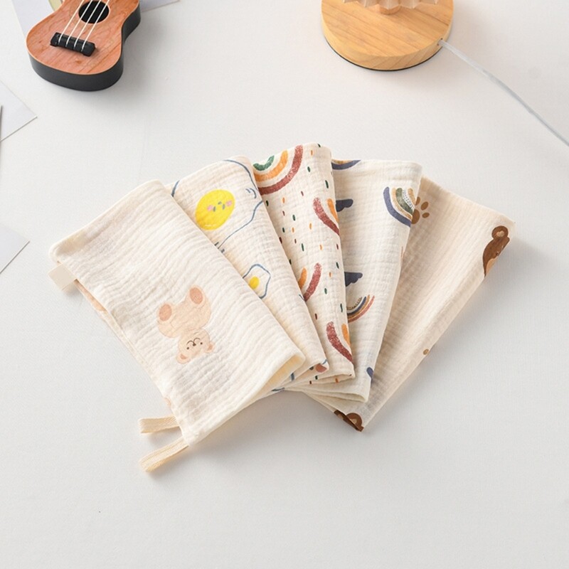 Pack of 5pcs Toddlers Burping Cloths Saliva Towel Nursing Bib for Diaper Changes eBay