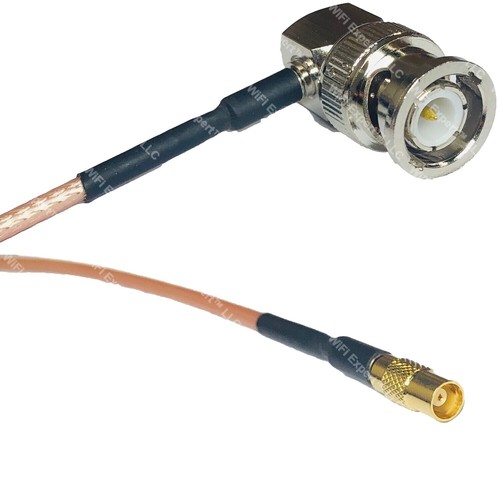 MMCX Female RF Coaxial Connector - Solder Type, Edge Launch / Surface Mount PCB Jack
