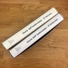 STORIA DELL'AMBROSIANA: Il Seicento. Il settecento. 2 Volumi Cariplo