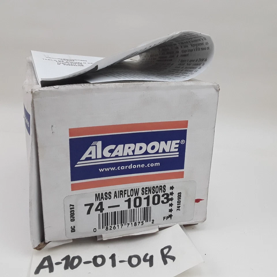 Cardone 74-10103 Mass Air Flow Sensor Hose Clamp Black For Hyundai Kia 2001-2006 - Image 4 of 4