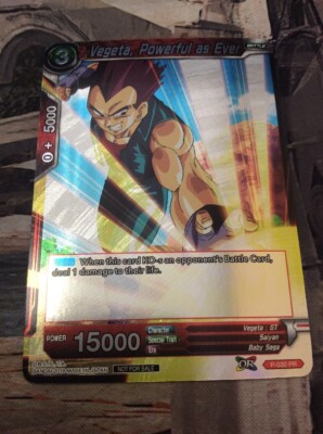 Vegeta, Powerful as Ever Foil