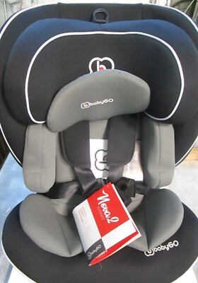 Baby GO - Nova II - Autokindersitz - in Schwarz - von 40 - 150 cm