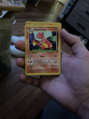 Pokmon TCG Charmeleon Base Set 24/102 Regular 1st Edition Uncommon | eBay